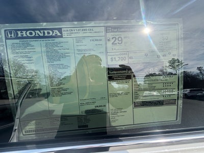 2026 Honda CR-V EX-L AWD
