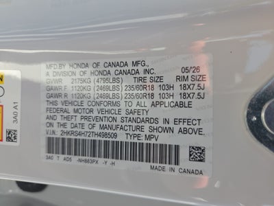 2026 Honda CR-V EX-L AWD