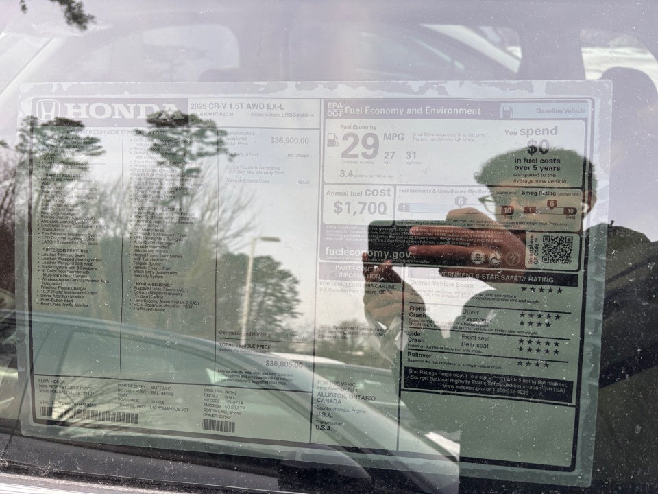 2026 Honda CR-V EX-L AWD