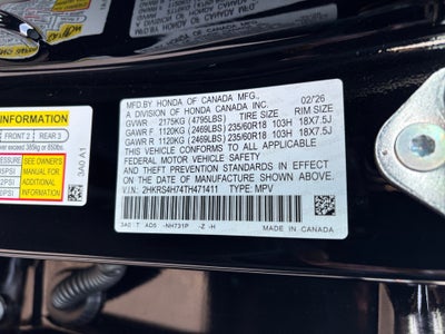 2026 Honda CR-V EX-L AWD