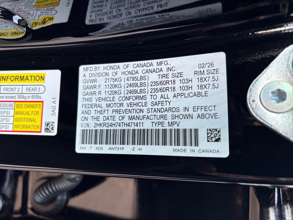 2026 Honda CR-V EX-L AWD