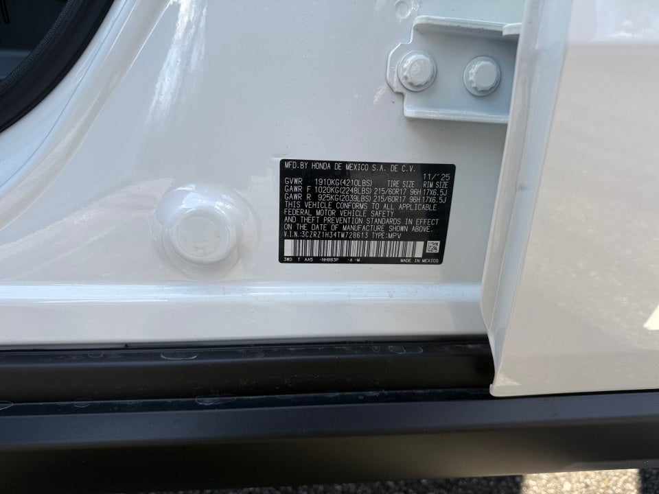 2026 Honda HR-V 2WD LX