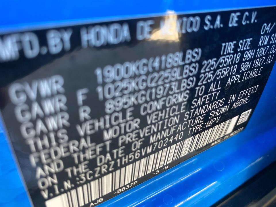 2027 Honda HR-V Sport