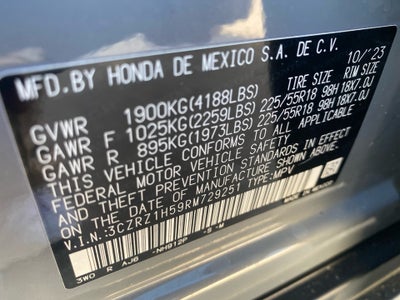 2024 Honda HR-V 2WD Sport