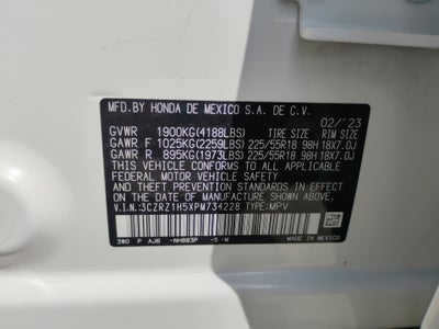 2023 Honda HR-V 2WD Sport