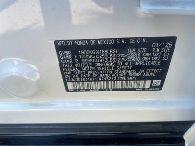 2026 Honda HR-V 2WD EX-L