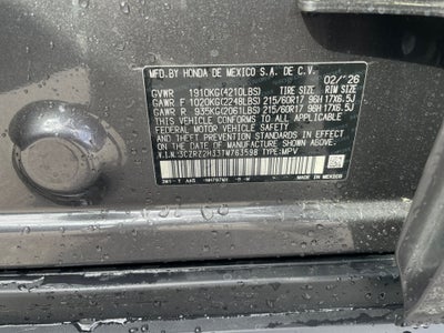 2026 Honda HR-V AWD LX