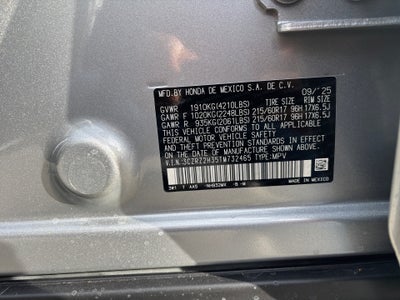 2026 Honda HR-V AWD LX