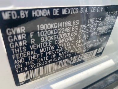 2025 Honda HR-V Sport