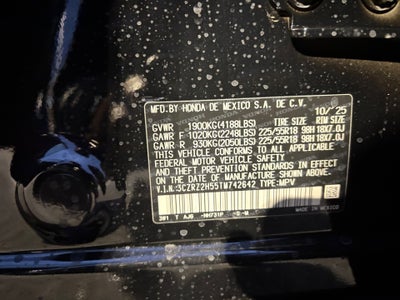 2026 Honda HR-V AWD Sport