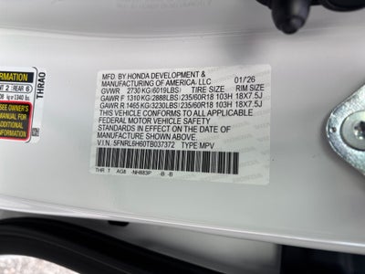 2026 Honda Odyssey EX-L