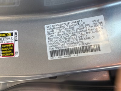 2026 Honda Odyssey EX-L