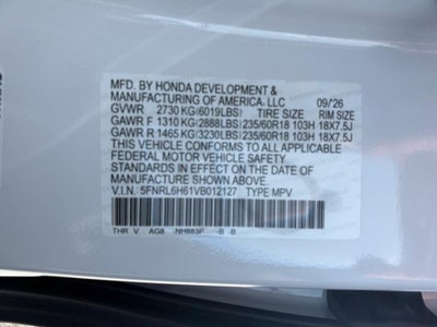 2027 Honda Odyssey EX-L