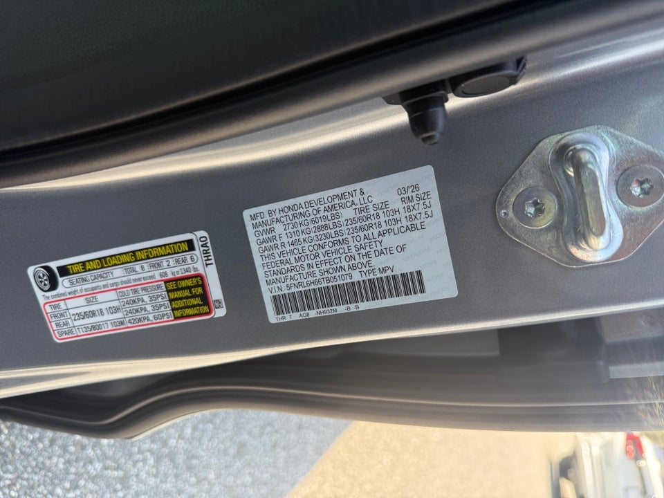 2026 Honda Odyssey EX-L