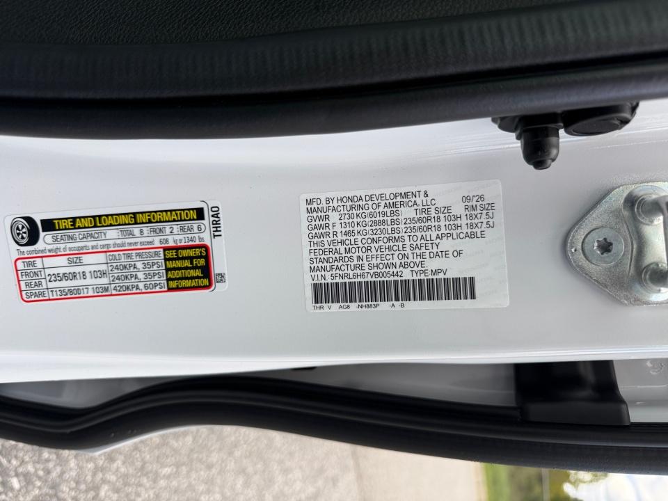 2027 Honda Odyssey EX-L