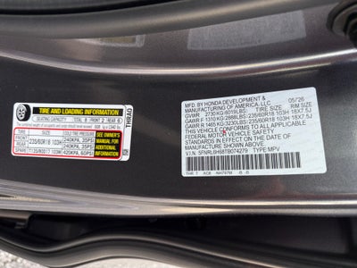 2026 Honda Odyssey EX-L