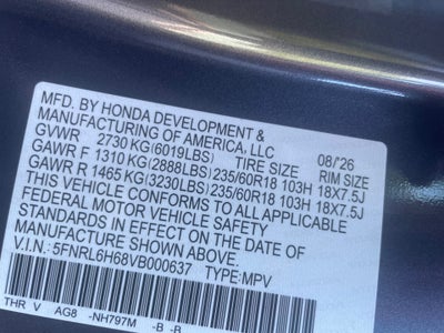2027 Honda Odyssey EX-L
