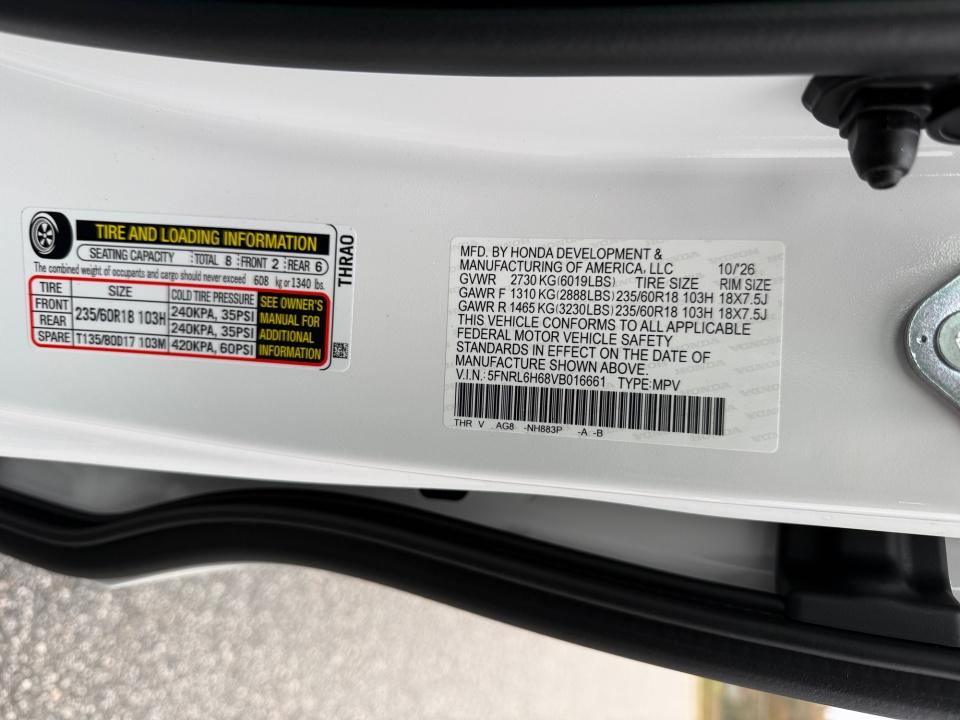 2027 Honda Odyssey EX-L