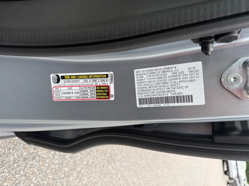2026 Honda Odyssey EX-L