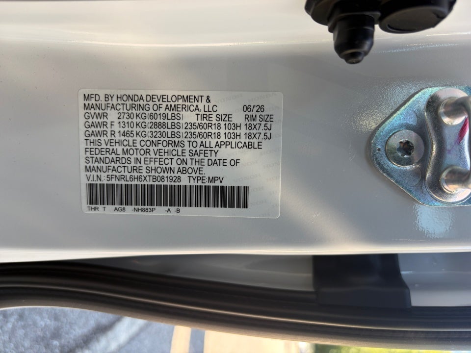 2026 Honda Odyssey EX-L