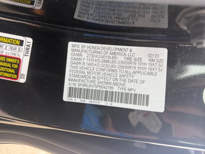 2023 Honda Odyssey Sport