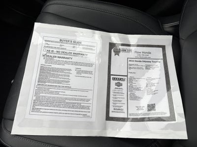 2022 Honda Odyssey Touring