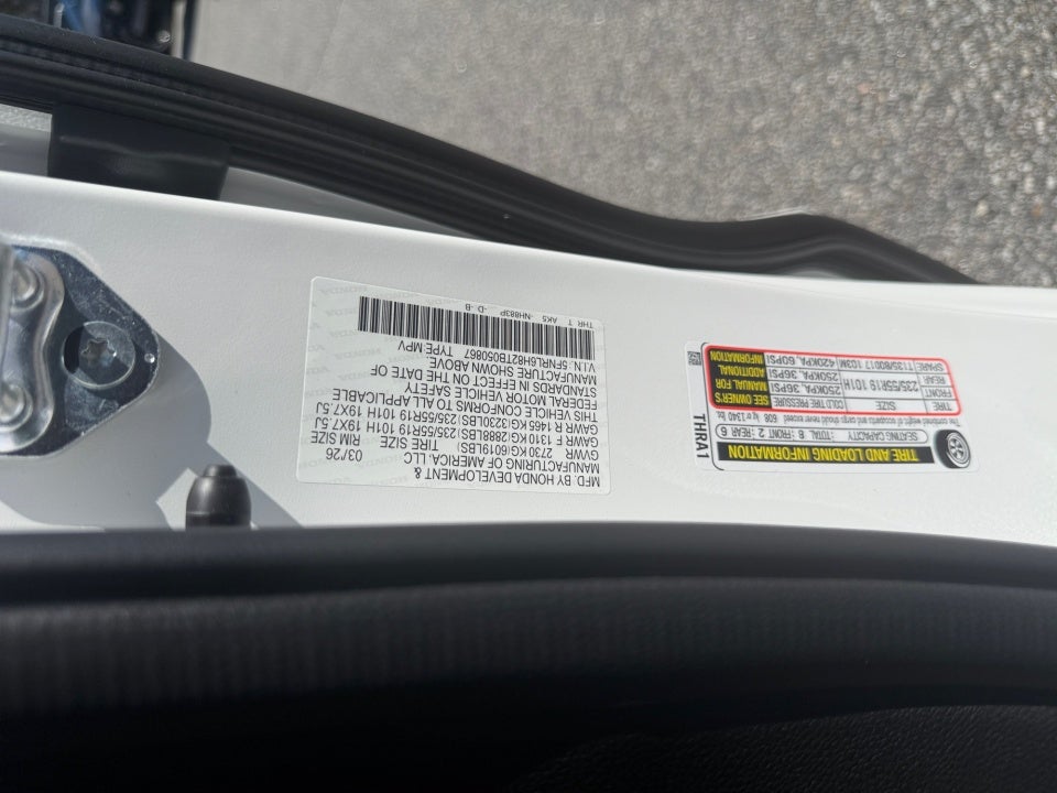 2026 Honda Odyssey Touring