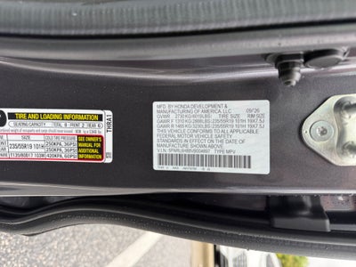 2027 Honda Odyssey Touring