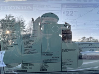 2026 Honda Odyssey Elite