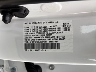 2020 Honda Pilot 2WD EX