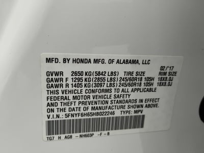 2017 Honda Pilot EX-L