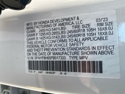 2023 Honda Passport AWD TrailSport