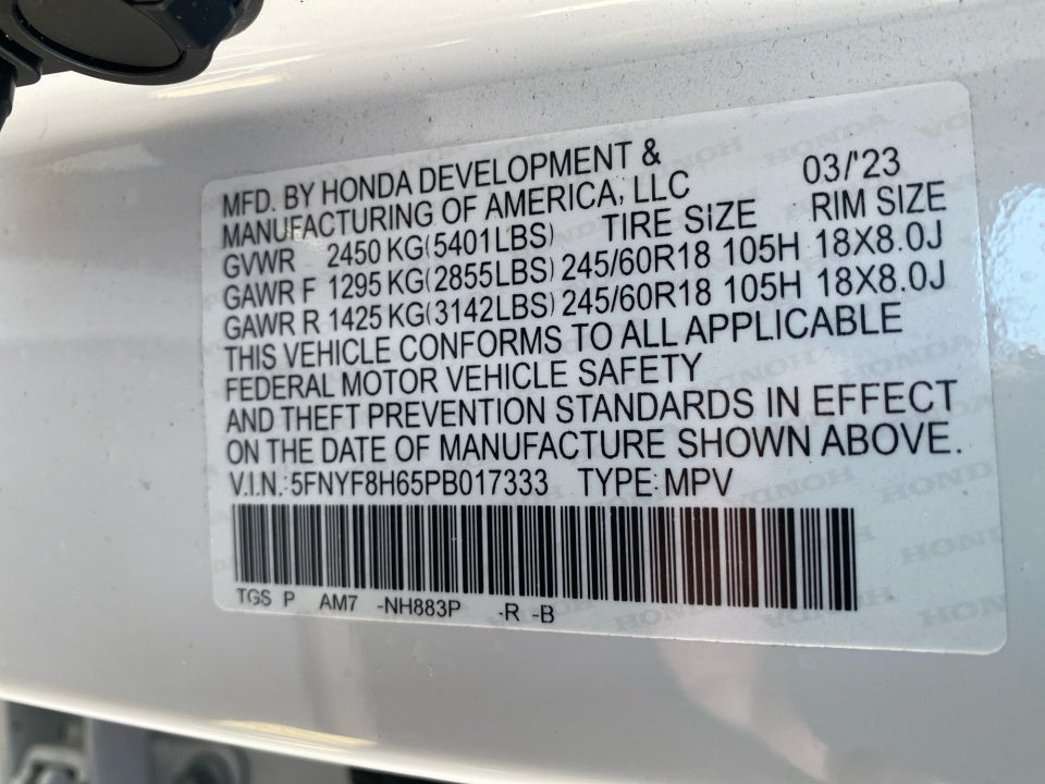 2023 Honda Passport AWD TrailSport