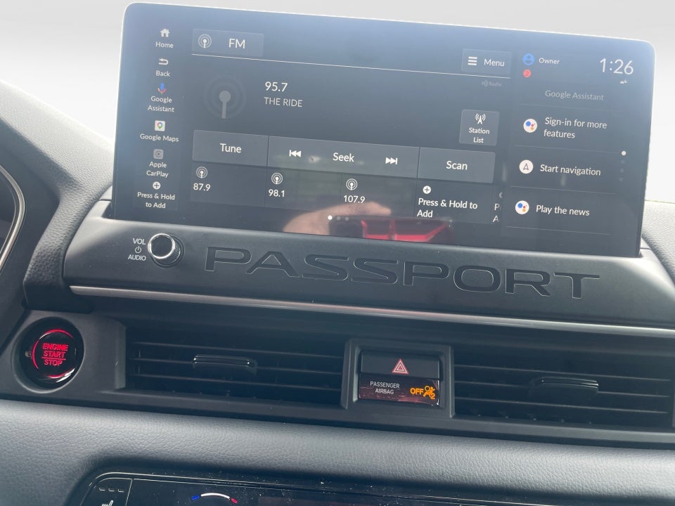 2026 Honda Passport AWD RTL Towing