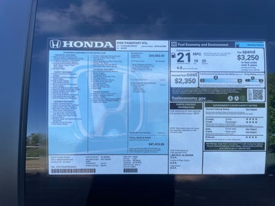 2026 Honda Passport AWD RTL
