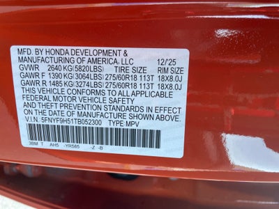 2026 Honda Passport AWD TrailSport