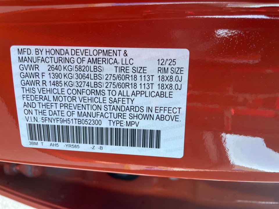 2026 Honda Passport AWD TrailSport