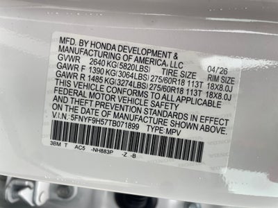 2026 Honda Passport AWD TrailSport