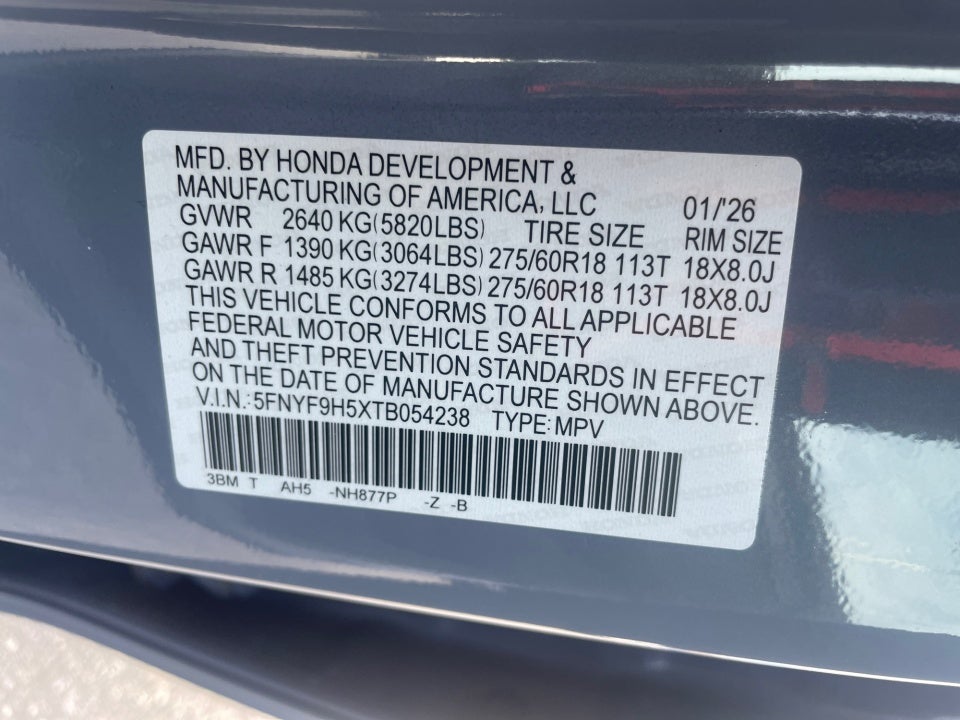 2026 Honda Passport AWD TrailSport