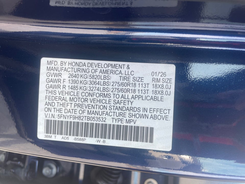 2026 Honda Passport AWD TrailSport Elite