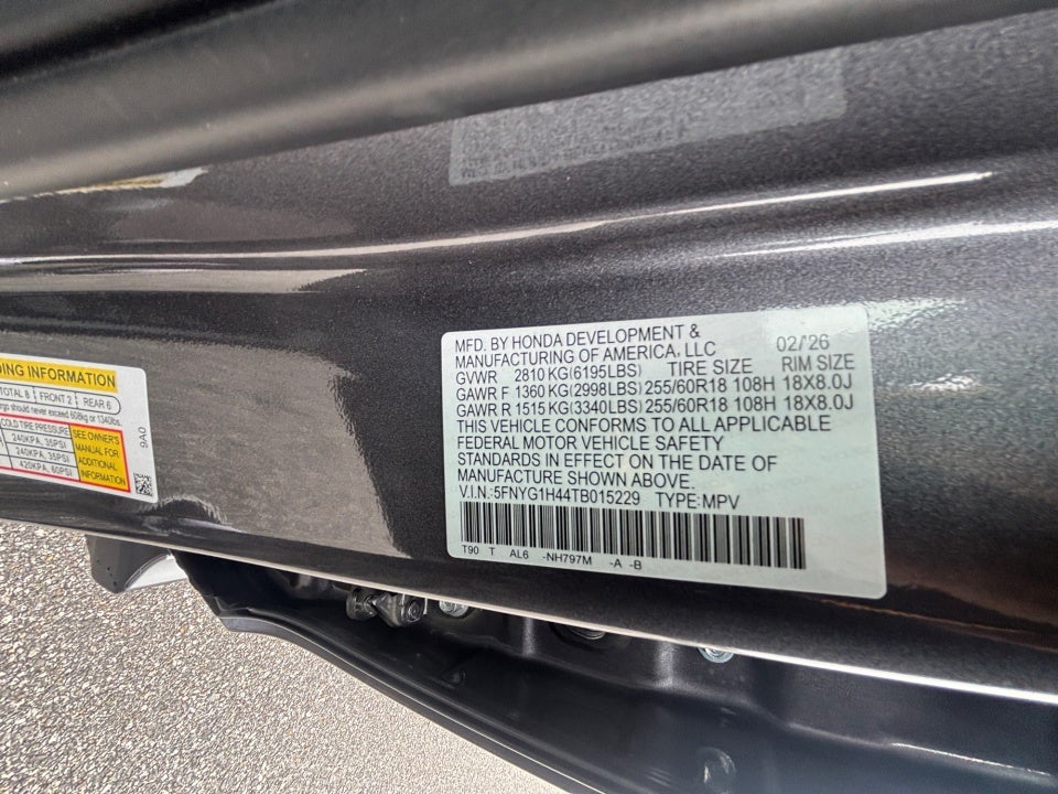 2026 Honda Pilot EX-L