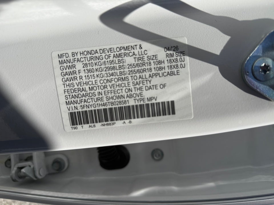 2026 Honda Pilot EX-L