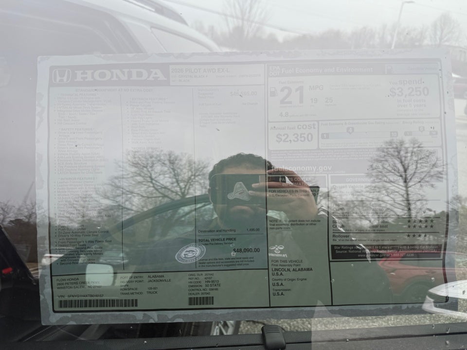 2026 Honda Pilot EX-L