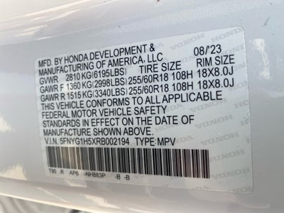 2024 Honda Pilot EX-L 7 Passenger