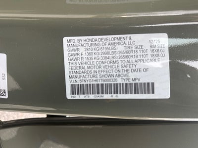 2026 Honda Pilot TrailSport