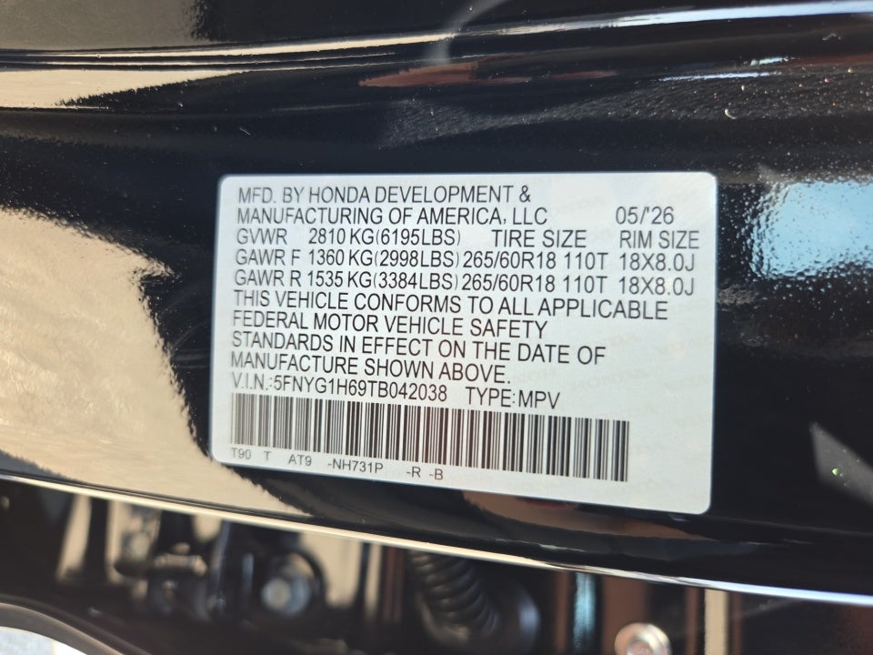 2026 Honda Pilot TrailSport