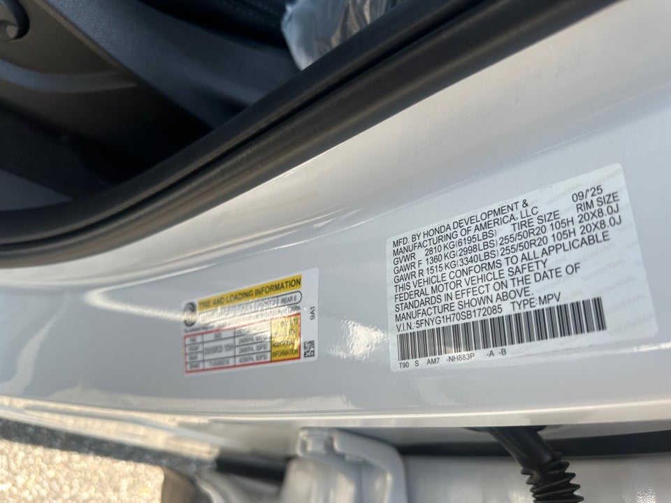 2025 Honda Pilot Touring