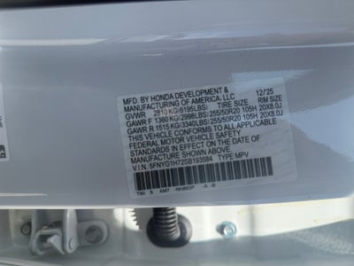 2025 Honda Pilot Touring