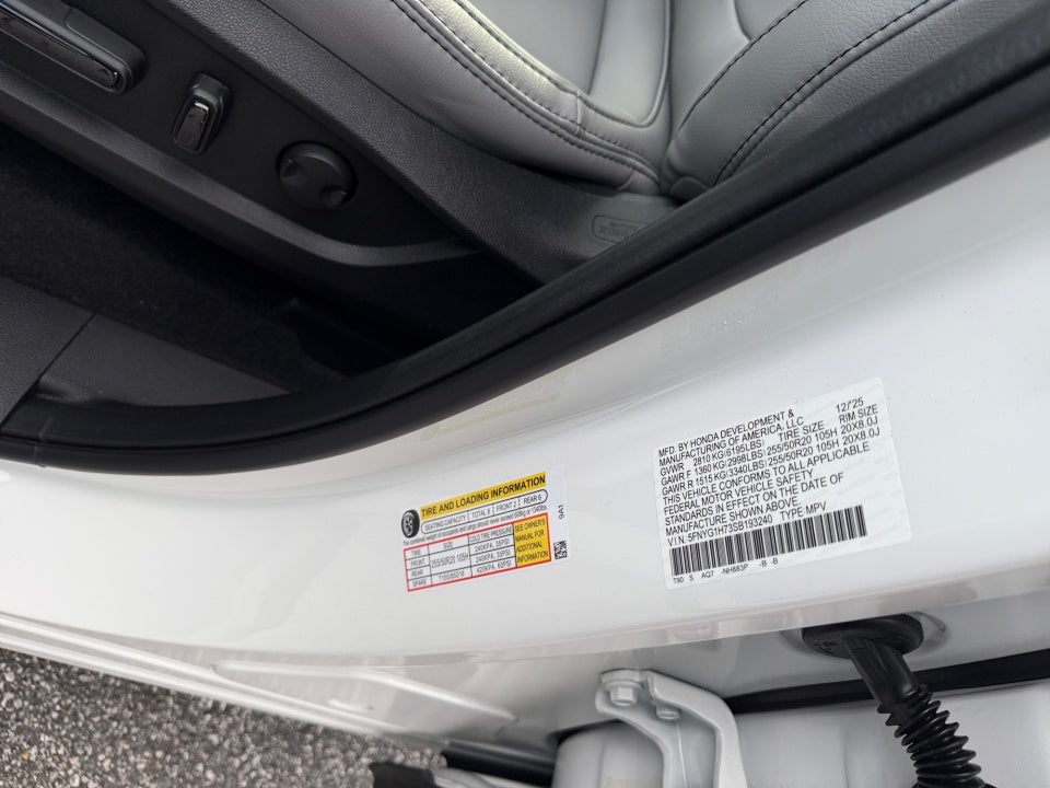 2025 Honda Pilot Touring