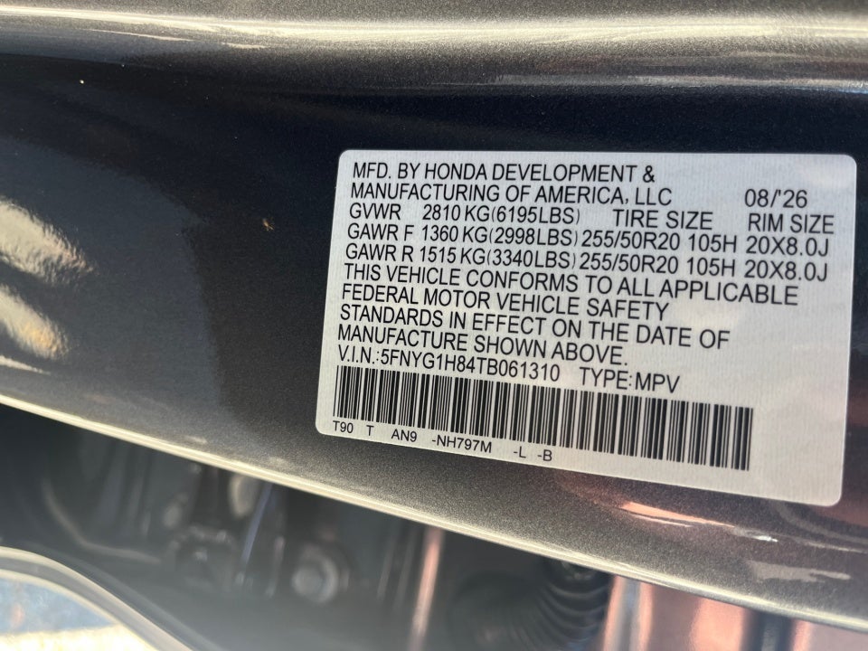 2026 Honda Pilot Elite